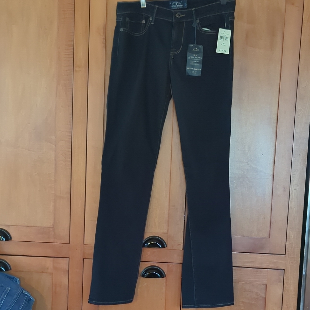 New Lucky Brand Women's Blue Sweet'N Straight Straight Leg Jeans 8/29